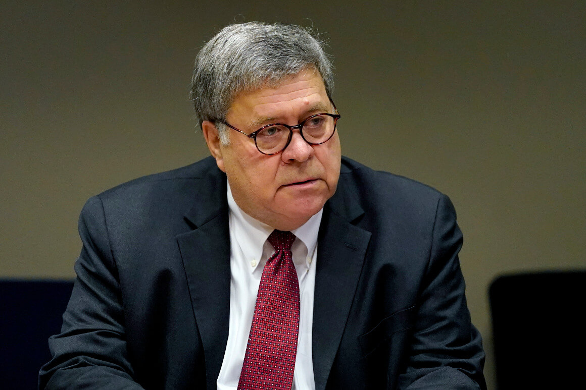 Barr and Justice Department Finds No Evidence of Widespread Voter Fraud F7159EBB-6E8E-4894-8E92-F3669757E41D