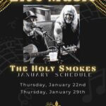 The Holy Smokes to Perform at JoJo’s in New Albany to Close January Finish January on a high note with The Holy Smokes at JoJo’s!