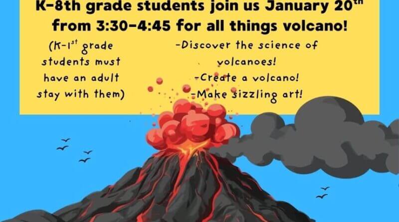 K-8th grade students, join us on January 20th, 2026 for Discovery Zone!