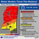 Mississippi braces for winter storm with freezing rain and snow Photos from Mississippi Emergency Management Agency's post