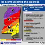Mississippi braces for ice storm, power outages expected Photos from Mississippi Emergency Management Agency's post