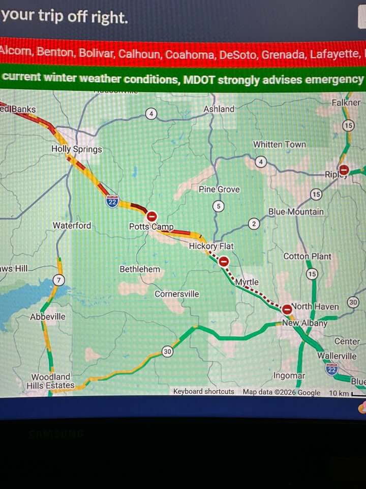 ‼️I-22 is now OPEN‼️