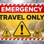 Emergency travel only as falling limbs cause hazardous conditions in the area 🚨 FALLING LIMBS - EMERGENCY TRAVEL ONLY 🚨12:00pm 1/25/26