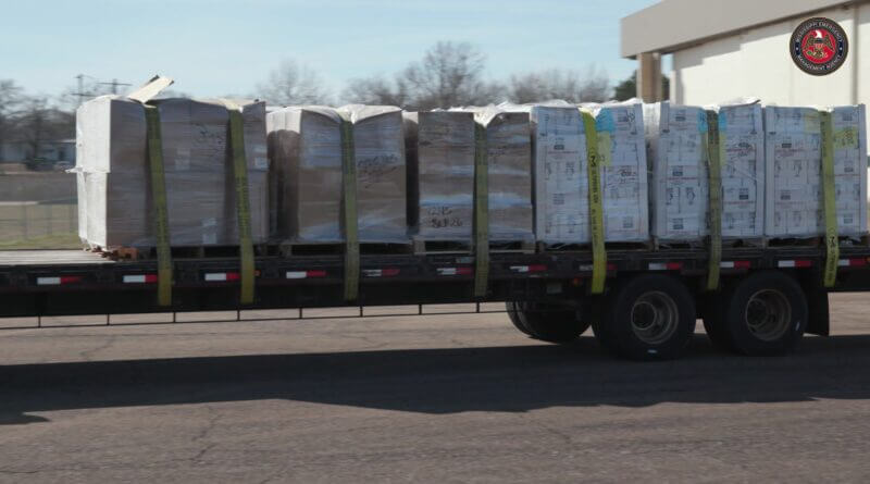 MEMA continues to work with the Mississippi National Guard to deliver essential supplies to counties
