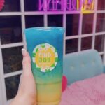 Start Your Weekend with Refreshing Flavors and Good Vibes Finding joy within this Friday 💛💙