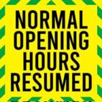 Business returns to normal hours on Friday and Saturday We are back to normal business hours Friday and Saturday Lord willing!