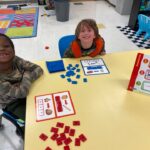 Kindergarten Students at New Albany Elementary Build Reading Skills Through Classroom Centers Photos from New Albany School District's post