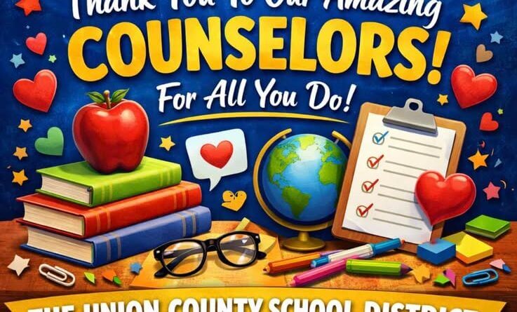 It is Counselor Appreciation Week, and Union County is truly blessed with some of the best
