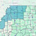 Ice on Roads in 10 Mississippi Counties Prompt Caution As of 8 a.m