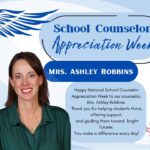 School honors counselor during National School Counselor Appreciation Week ⭐️National School Counselor Appreciation Week⭐️