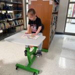 New Albany Elementary Introduces Reading Bikes for Students Photos from New Albany School District's post