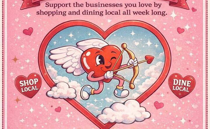 Love is in the air… and downtown!