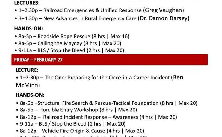 Are you getting as excited about the #MSFA Annual Fire School as we are?