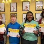 Mrs. Amy's Terrific Kids for December and January Named Mrs. Amy's Terrific Kids for the months of December and January are Xander Norris, Hatcher Dorrough,
