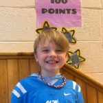 Miss Megan’s 2nd graders reach 100 AR points Congratulations to Miss Megan’s 2nd graders Archie Browning and Hayes Reeder on reaching 100 AR poin