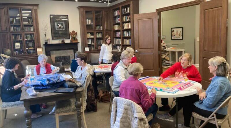 We had a great group for Friday morning mahjongg!