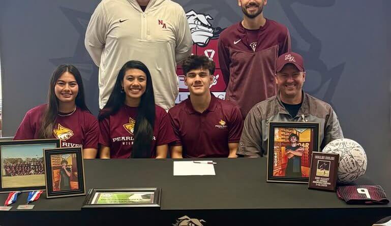 Congratulations to Collin Nolen who signed this morning to play soccer for Pearl River Community Col