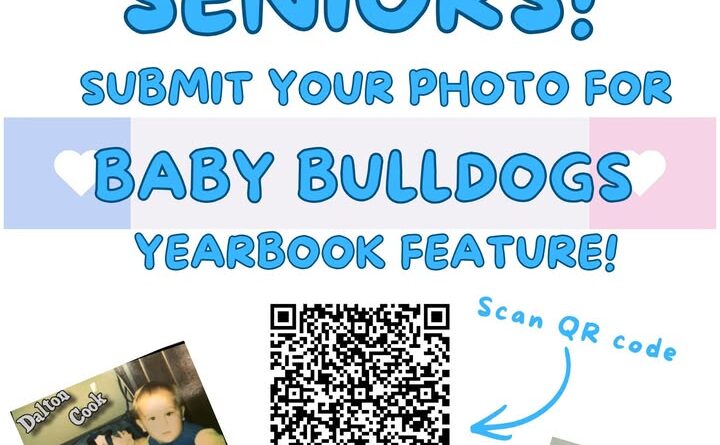 NAHS Seniors...Please submit your baby pictures for the "baby bulldogs" yearbook feature!