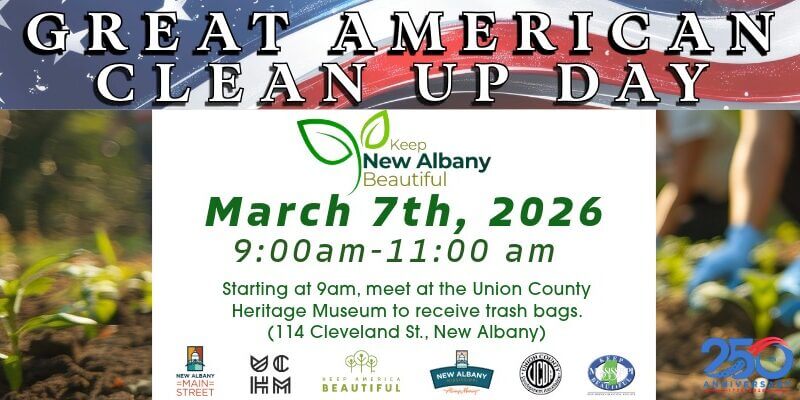 New Albany Main Street Partners with Keep Mississippi Beautiful for Great American Clean Up Day