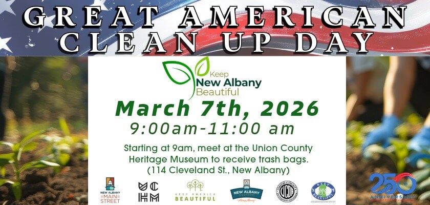 New Albany Main Street Partners with Keep Mississippi Beautiful for Great American Clean Up Day