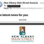 New Albany Main Street Sends Latest Newsletter to Subscribers 📬 Newsletter Update – Check Your Inbox!