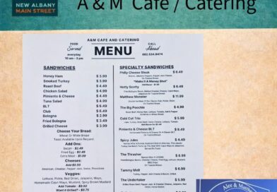 A&M Cafe' and Catering atering continues to serve New Albany with delicious home‑cooked meals, frien