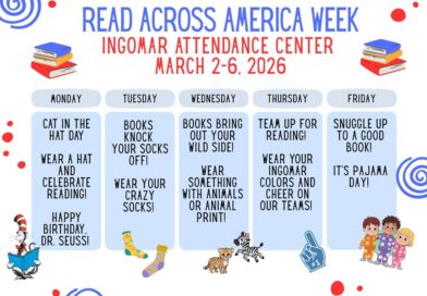 Reminder that next week PreK-6th Grade will be participating in Read Across America Week!