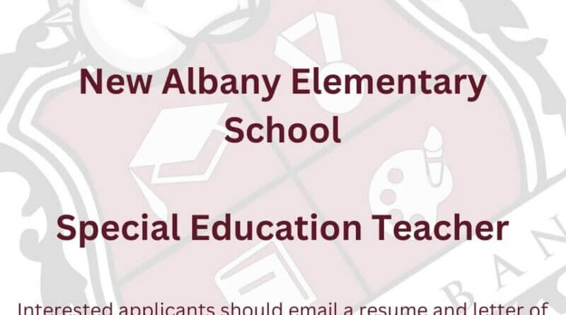 Position Opening: Special Education Teacher, NAES