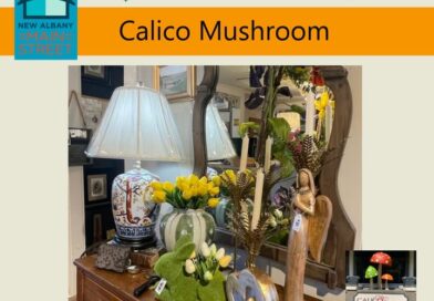Calico Mushroom , one of New Albany’s most charming destinations for home décor, gifts, and seasonal