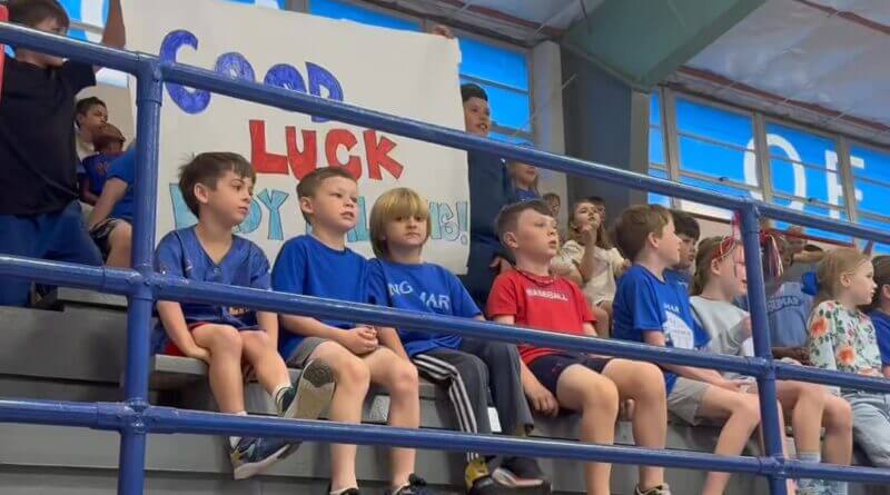 Today, our Lady Falcons had a send off Pep Rally!