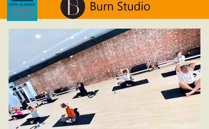 Burn Studio , one of New Albany’s go‑to destinations for strength, movement, and community