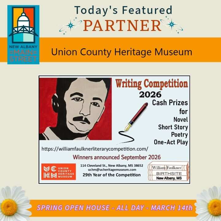 A cornerstone of culture, history, and creativity in New Albany, Union County Heritage Museum invite