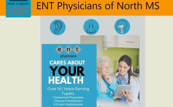ENT Physicians of North MS , a trusted regional practice providing comprehensive ear, nose, and thro