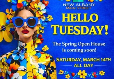 Spring is arriving in Downtown New Albany!