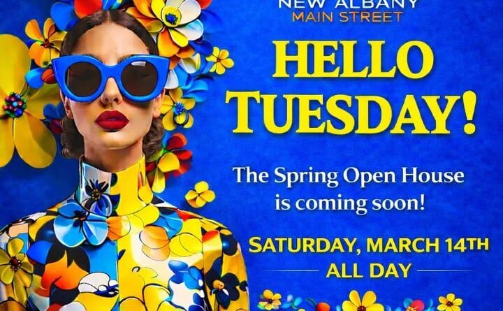 Spring is arriving in Downtown New Albany!