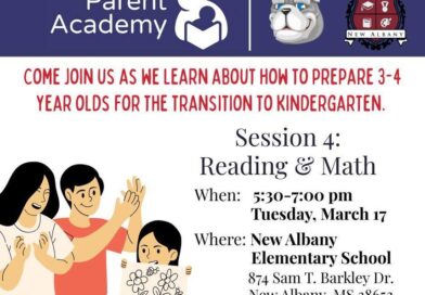 New Albany Elementary School is hosting a Parent Academy for families who will have a student enteri