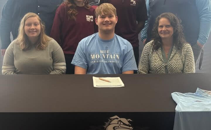 Congratulations to Issak Anderson for signing with Blue Mountain Christian University bowling!