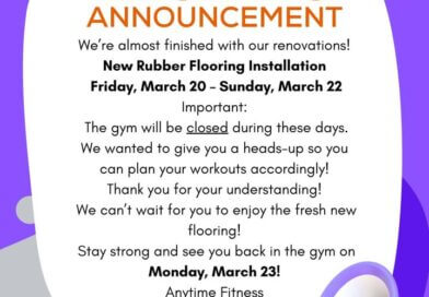 🏗️ Renovation Update at Anytime Fitness!