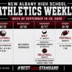 NAHS Athletics Schedule Highlights for the Week Here’s what is happening this week in NAHS Athletics