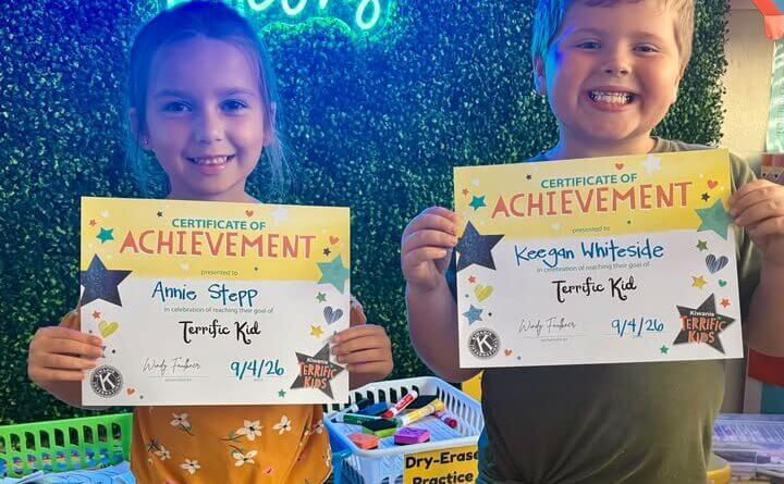 Mrs. Betsy’s August Terrific Kids!