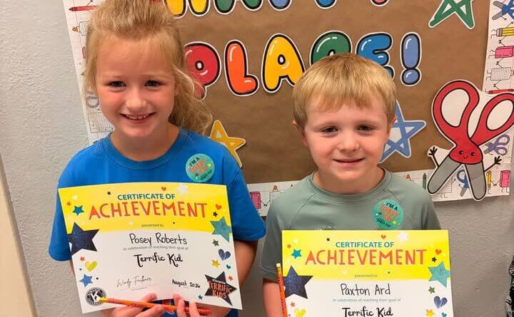 Mrs. Anna’s Terrific Kids for August!