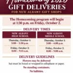 New Albany schools prepare for Homecoming 2026 gift deliveries 📣Homecoming 2026 Gift Deliveries 📣