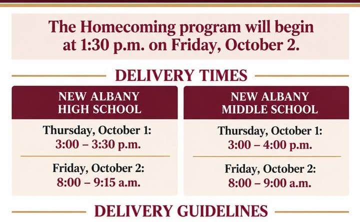 📣Homecoming 2026 Gift Deliveries 📣