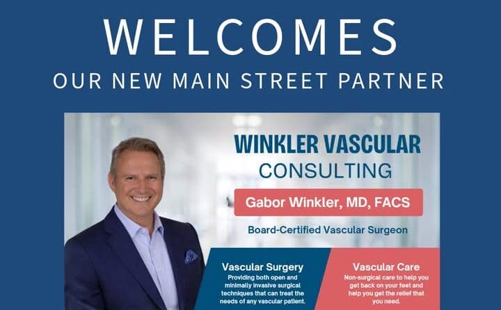 We’re excited to welcome Winkler Vascular Consulting as one of our newest New Albany Main Street par