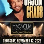 Jason Crabb to perform at Magnolia Civic Center on Nov. 12 ๐๏ธ Tickets are AVAILABLE NOW!