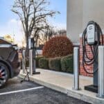 Multiple car chargers available for travelers leaving town Charge up on your way out of town!