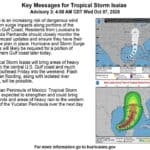 Tropical Storm Isaias Forms in Gulf, Mississippi Residents Urged to Prepare Photos from Mississippi Emergency Management Agency's post