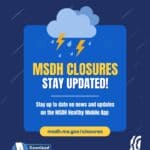 Mississippi State Health Departments Closed Due to Severe Weather ⚠️ **WEATHER CLOSURES**