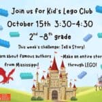 Museum hosts Lego storytelling event for students in New Albany We love to celebrate stories here at the museum, and what better way than with Legos?