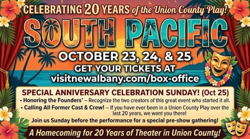 🌺🎭 Get your tickets now for Union County’s production of **South Pacific!**